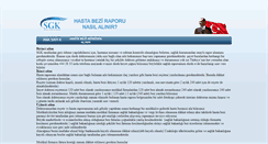 Desktop Screenshot of hastaraporu.com